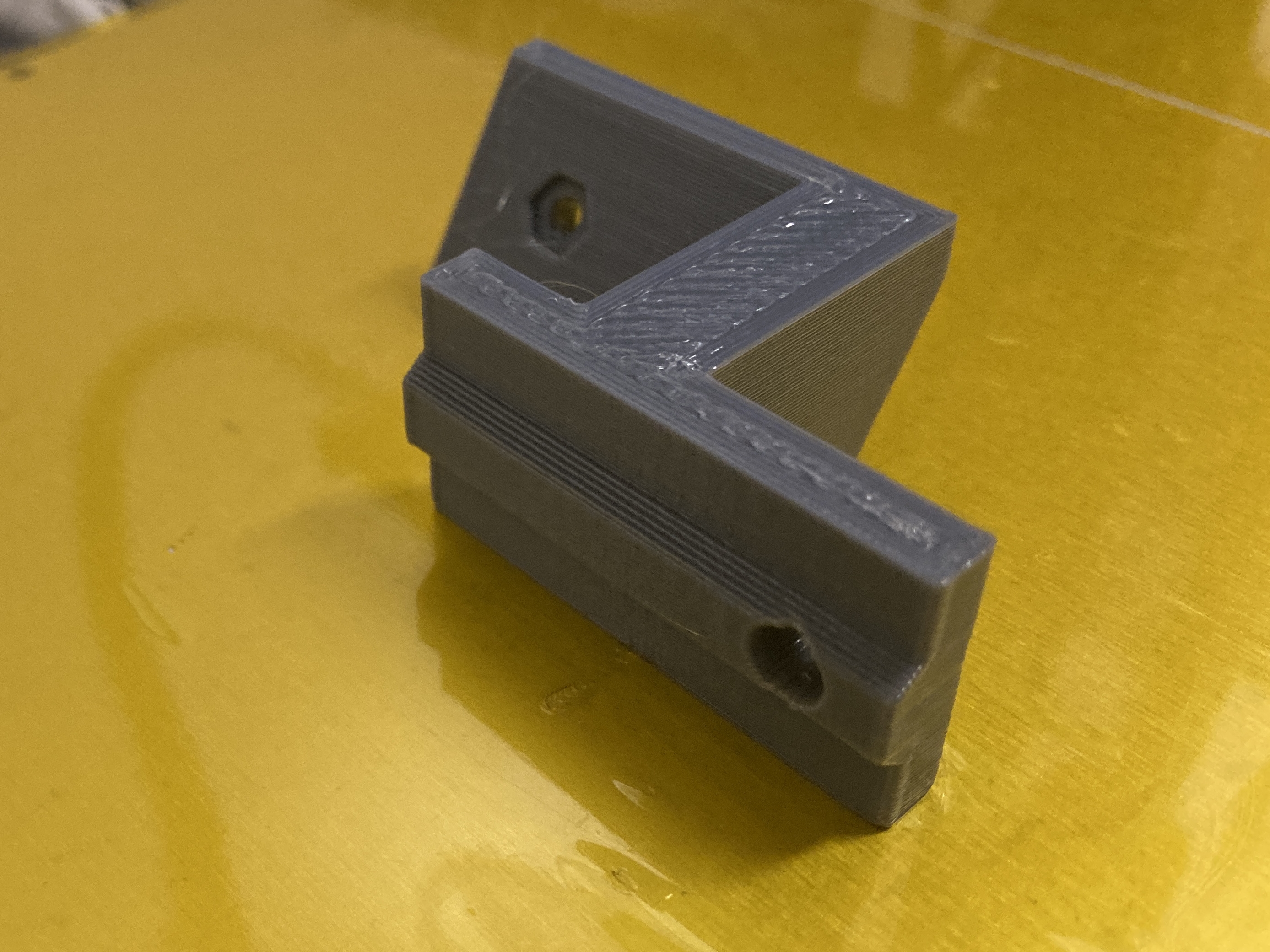 vertical print of the shape at 0.3mm Z resolution
